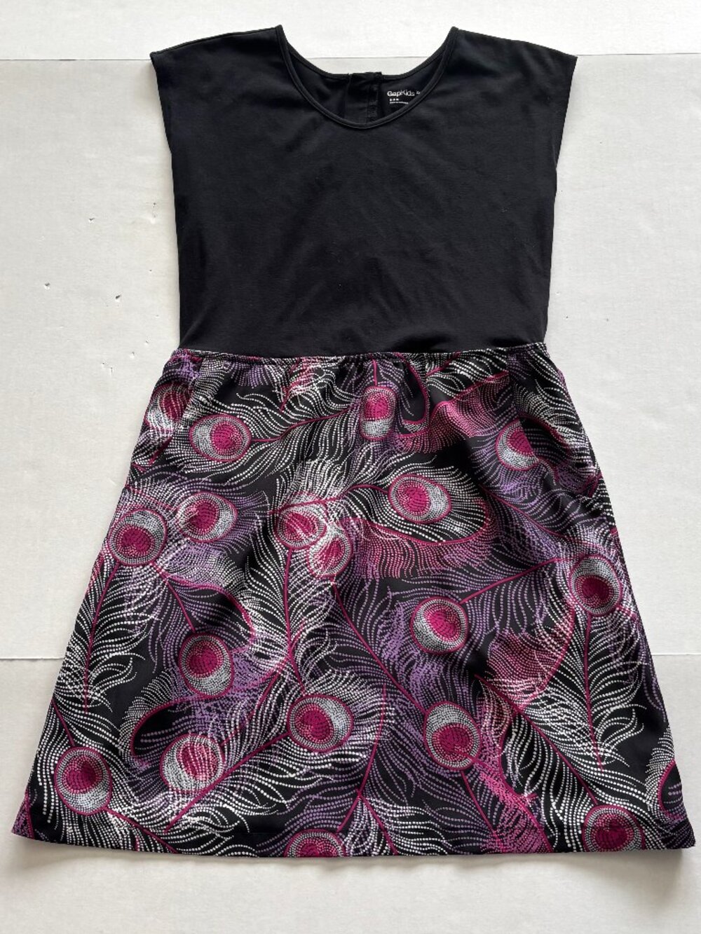 Gap Kids Black Peacock Dress Size XXL